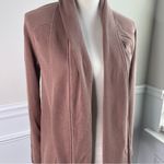 Peruvian Connection  brown tan open front pima‎ cotton sweater cardigan size XS Photo 1