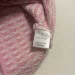 LA Hearts L.A. Hearts Pink/White Crop Crochet Lace-Up Cardigan Photo 7