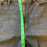 Seven 7 jeans. Size 16 medium blue wash Angled frayed hem. Button and zip close Photo 7