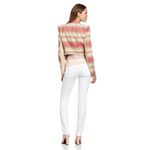 BCBGMAXAZRIA NEW Abbey Cropped Relaxed Blazer Jacket Red Multi Women’s M Office Photo 2