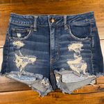 American Eagle Outfitters Distressed Denim Shorts Photo 0