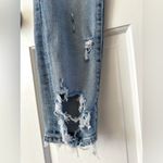 AGOLDE Skinny Super Distressed Light Wash Blue Denim Stretch Jeans Size 23 Photo 5
