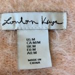 London Kaye fuzzy eyelash sweater blouson sleeves M Size M Photo 3