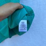 Laura Scott  Teal Lace Short Sleeve Tee Photo 5