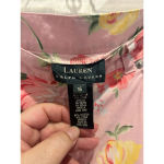 Ralph Lauren Hyannis Port Pink Roses Floral Stretch Pant Womens Size 16 Photo 7
