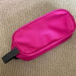 Embark Travel Cosmetic Case Pink Carryall Mini Bag Zip Around Skincare Like New Photo 0