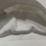 Adidas Sports Bra XS Training Top White Aero Medium Support Blue Transfer Alert Photo 6