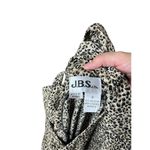 Vintage‎ Y2K 90's J.B.S. Ltd Women's Dress Animal Print Strappy Back Size 8 Black Photo 8