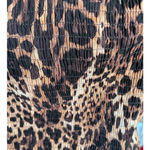 EXPRESS NWT Leopard Tank Top Shirred Ruched Size Large Photo 5