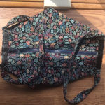 Source Unknown Vintage Y2K Handbag Purse Floral Versatile Velcro Blue Red Women’s Accessories Photo 2