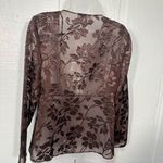 Jessica Howard  Brow Long Sleeve Sheer Blazer Size 8 EUC Photo 5
