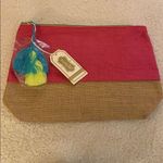 Mud Pie ✨ Color Pop Jute Case Pink Photo 1