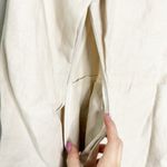 Bondi Born Sand Portuguese Linen Relaxed Bell Sleeve Delphi Dress XS Photo 6