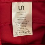Urban Savage NWT Ruffle Leggings Black Cherry Size Medium Photo 3