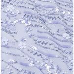 Aidan Mattox Blue Sequin Beaded Cap Sleeve Embellished Cocktail Dress NWT | 0 Photo 10