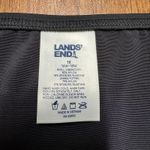 Lands' End  Solid Black Bikini Bottom Mid Rise Plus Size 1X Brief Banded Waist Photo 4