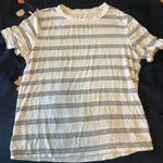 American Eagle Striped Black And White Shirt  Photo 0
