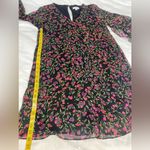 Calvin Klein  Pullover Dress with Button Keyhole. 
Lined. Quarter Length Sleeve Photo 7