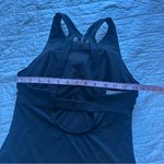 Athleta Maldives High Neck Tankini Swim Top Black 34B 34C Photo 6