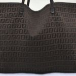 Fendi  Zucchino Canvas Roll Tote Photo 2