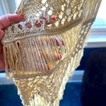 Sanctuary  boho open knit vest l large acrylic hippie so cute Photo 2