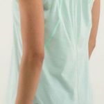 Lululemon Heathered Fresh Teal Striped Tee Photo 1