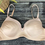 Le Mystere Nude Wire Free lightly padded Contour Cup Bra 32D Brown Size undefined Photo 0