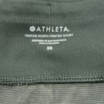 Athleta  Womens Shorts 20 Trekkie North Short Green Floral Plus Size Pockets New Photo 4