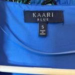 Kaari Blue Paisley Dress Bell Sleeves Blue And Green V-Neck Women’s Size Small Photo 11