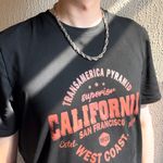 Link Chain Necklace for Men Women Streetwear Hip Hop Unisex Style Silver Photo 5