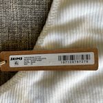 SKIMS  White Ribbed Bandeau 4X Photo 1