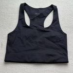 Girlfriend Collective Paloma Racerback Bra in Black, Size Small Photo 5