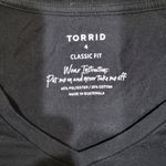 Torrid  Trick or Treat v-neck Black Tshirt Photo 1