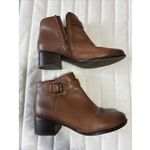 Naturalizer  Womens Side Zip and Outside Buckle Brown Color Boots Size 10M Photo 3