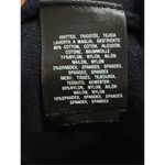 Knitted & Knotted Anthropologie Black Short Sleeve Knit Top Sheer Polka Dot Bodi Photo 6