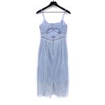 Bardot  Circle Lace Midi Dress Light Blue 8/M Photo 8