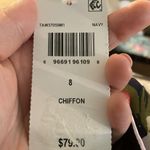 Connected Apparel NWT Floral Chiffon Dress, Size 8 Photo 6