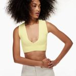 Aritzia Babaton Sculpt Knit Deep V Tank Photo 0