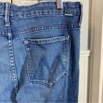 Mother The Looker Ankle Fray Jeans in chain of destiny size 31 high rise skinny Blue Photo 3