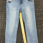 Buffalo David Bitton  Women's Size 29 Blue Capri Pants Stretch Photo 0