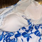 None Floral Blue and White swimsuit size XLarge new without tags Photo 4