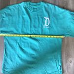 Disney  Parks Long sleeve green sweatshirt Disneyland on sleeve Small Photo 4