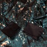 Tahari  plus size blouse size 2X polyester. Blue navy satin look‎ and feel Photo 3