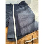 T5 L.L. Bean Original Fit Shorts Pleated High Waist Navy Blue Women's 20W Photo 3