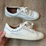 Frye  Ivy Deco Stud White Leather Sneakers 8.5 Photo 0