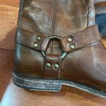 Frye Womens Brown Phillip Harness 76870 Leather Round Toe Zip Boots Size 8B Photo 7