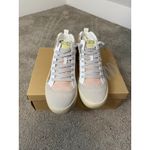 New Miim Daisy Glitter Star Sneakers‎ Size 6.5 White Photo 1