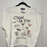 NWT Vinyl Icons C'est La Vie Tank Top Size L Photo 0