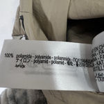 ZARA Strapless Jumpsuit Off The Shoulder Wide Leg Khaki Size S Blogger Fav New Photo 10