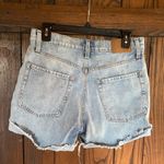 Aeropostale  size 6 women's high rise light blue ripped jean shorts Photo 1